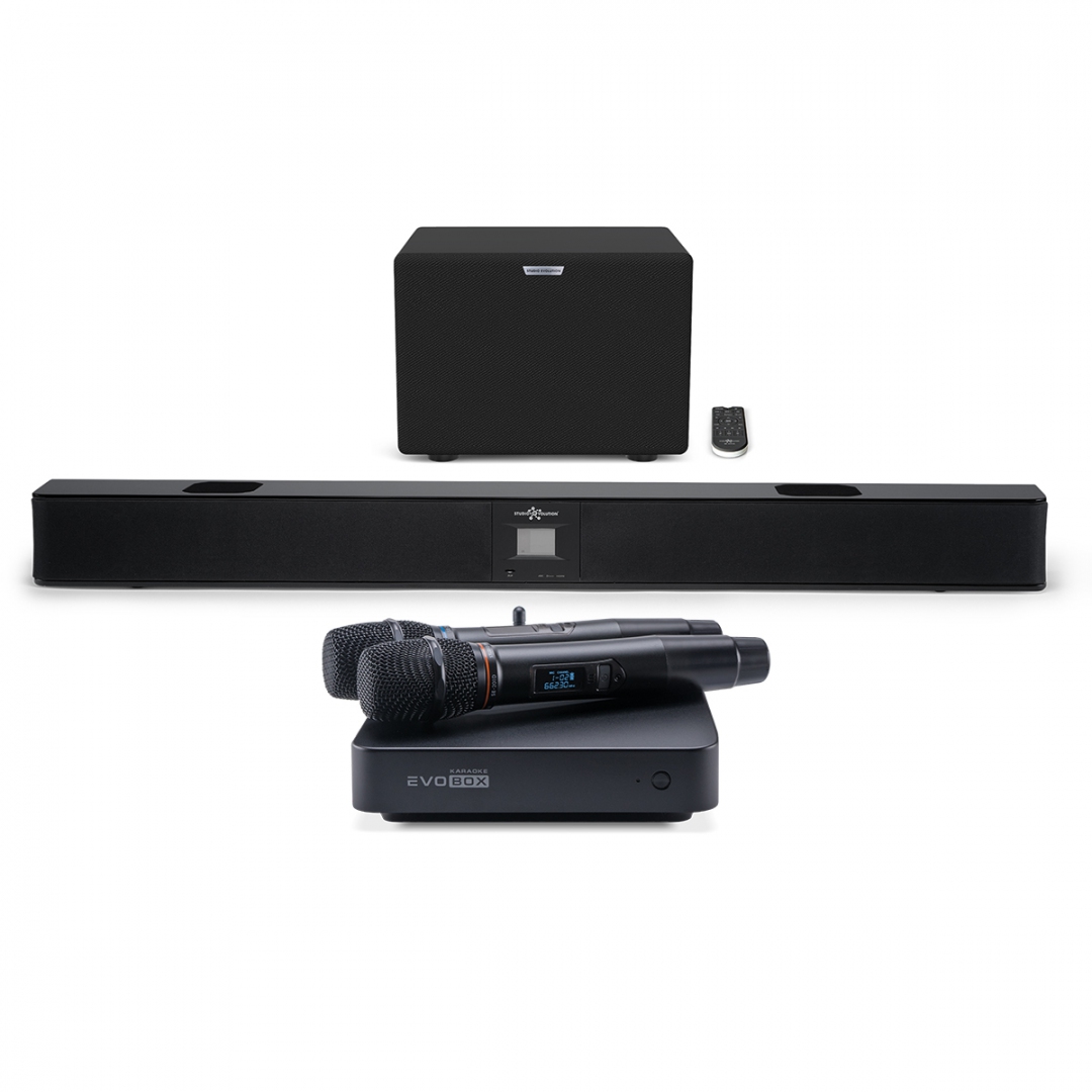 караоке-комплект EVOBOX Plus + EvoSound Bar (саундбар с караоке) в Ненецком АО