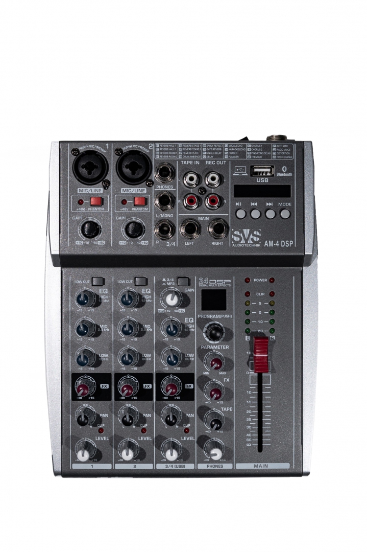 SVS Audiotechnik mixers AM-4 DSP Аналоговый микшерный пульт, 4-канала в Ненецком АО