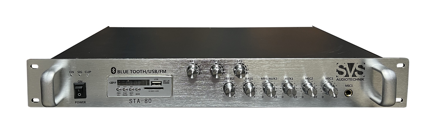 SVS Audiotechnik STA-80 Микшер-усилитель для систем Public Address в Ненецком АО
